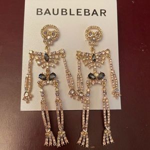 NWT Baublebar Glitzy Skeleton